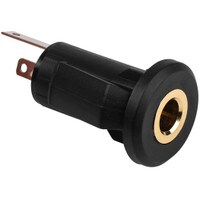 Main product image for 3.5mm Stereo Gold Plated Snap-In Jack 090-281